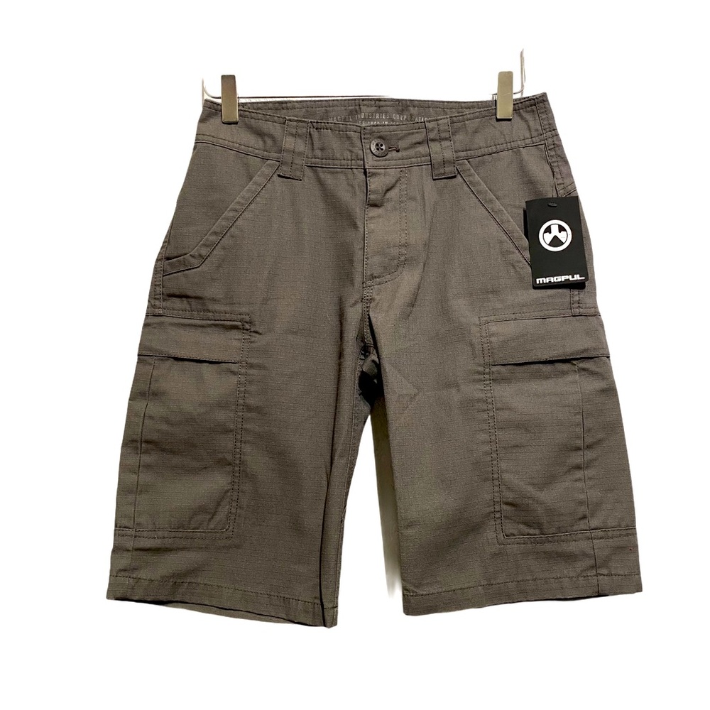 Magpul men’s gray utility cargo shorts Size 28 NWT
